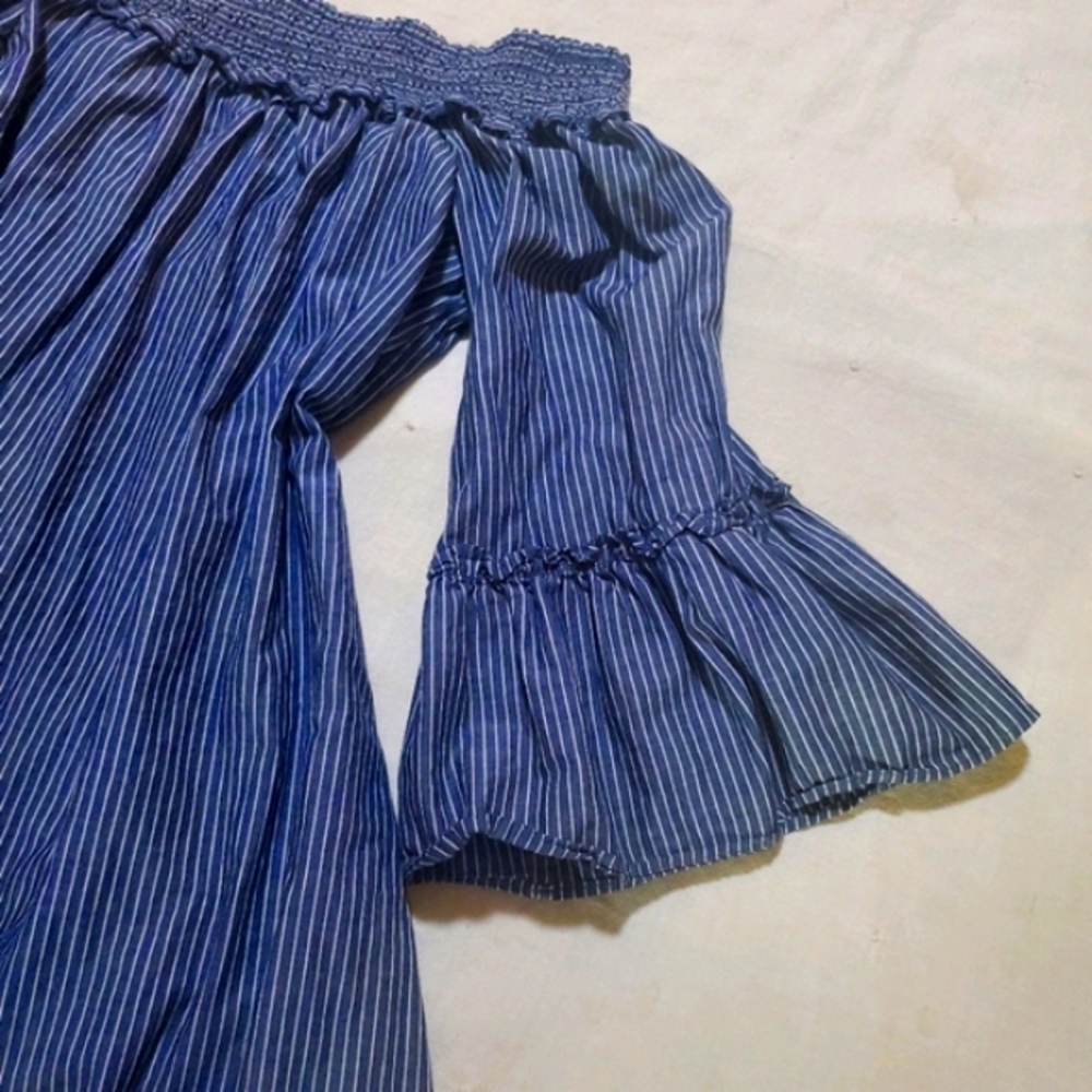 Bell Sleeved Peasant Dress